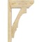 Ekena Millwork Balboa Slat Rough Sawn Outlooker, Douglas Fir, 6"W x 14"D x 22"H OUT06X14X22BOA06RDF - alternate 4